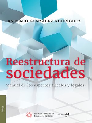 cover image of Reestructura de sociedades